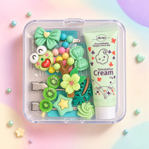 Kit Barrette Créative Chou-Mallow Vert menthe
